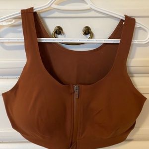 Zip Front Zyia sports bra